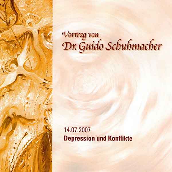 Doppel-CD Vortrag Depressionen und Konflikte von Dr. Guido Schuhmacher