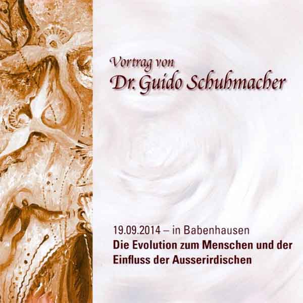 Vortrag-CD Die Evolution zum Menschen von Dr. Guido Schuhmacher