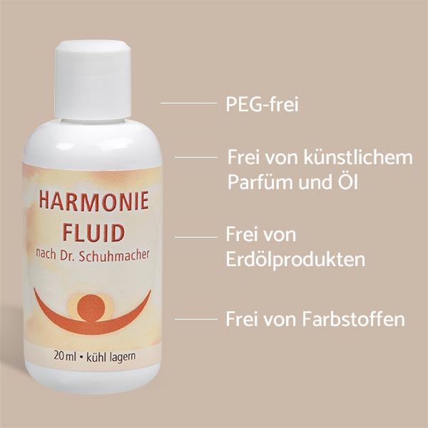 Harmonie Fluid nach Dr. Schuhmacher mit Vorteilen