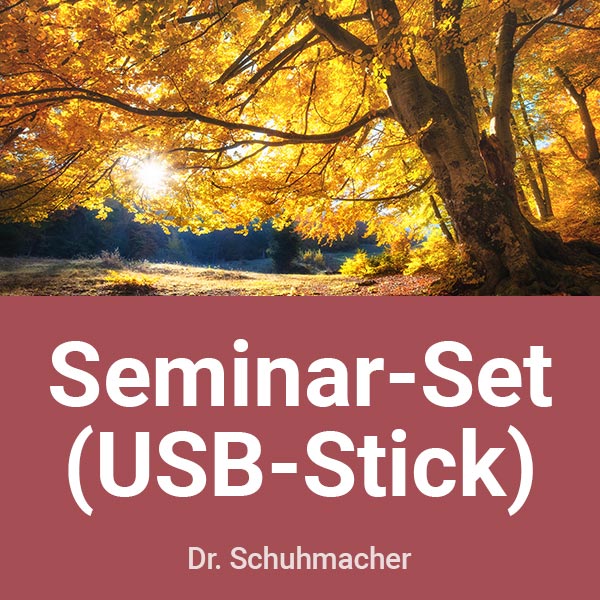 Dr. Guido Schuhmacher Seminar-Aufzeichnungen von Dr. Schuhmacher - Set (USB-Stick)