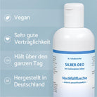 Silber-Deo Nachfüllflasche nach Dr. Schuhmacher 500ml mit Vorteilen