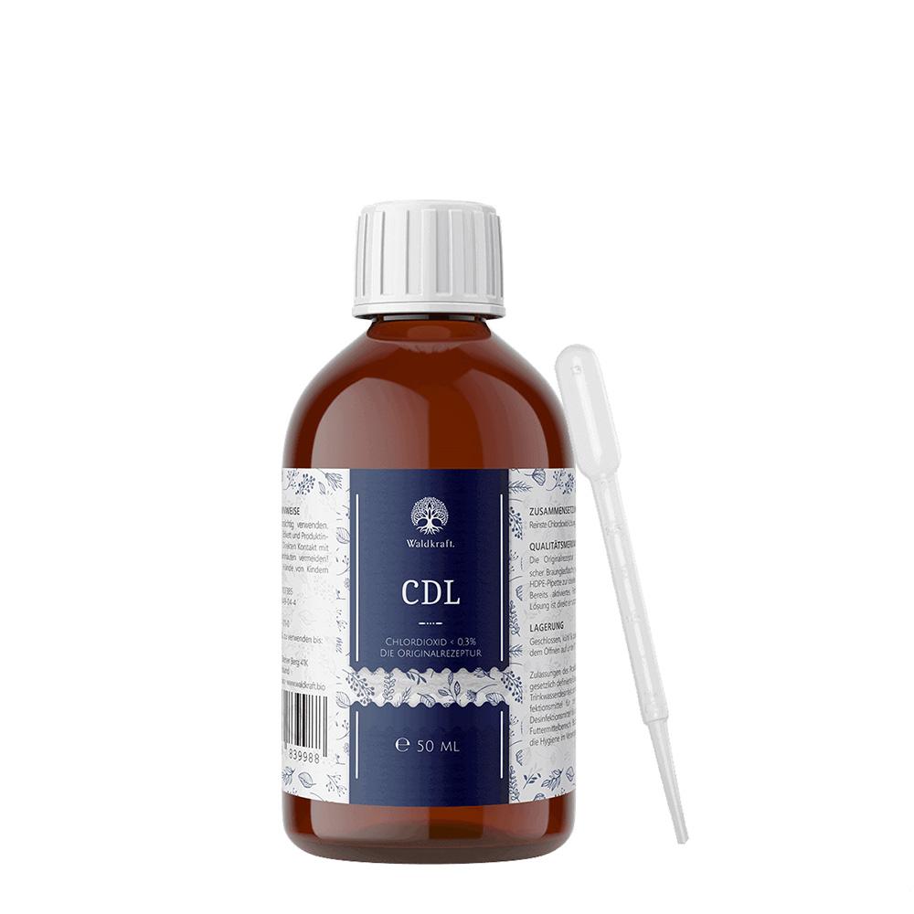 Waldkraft CDL/CDS - Chlordioxid in Originalrezeptur (Chlordioxidlösung) 50ml