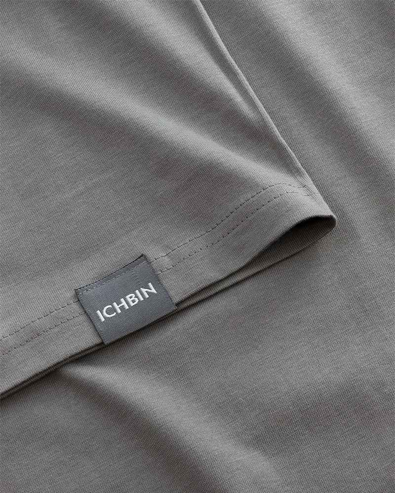 ICHBIN T-Shirt Herren Grau Flaglabel