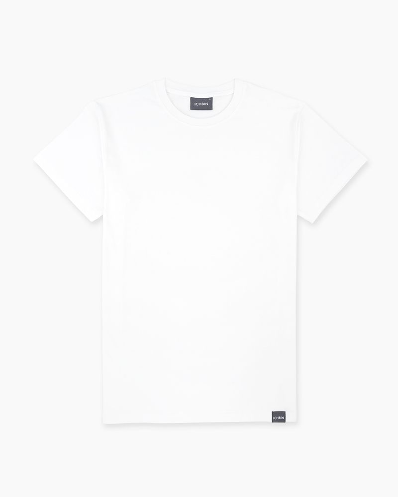 ICHBIN T-Shirt Herren Seelenfrieden Weiß